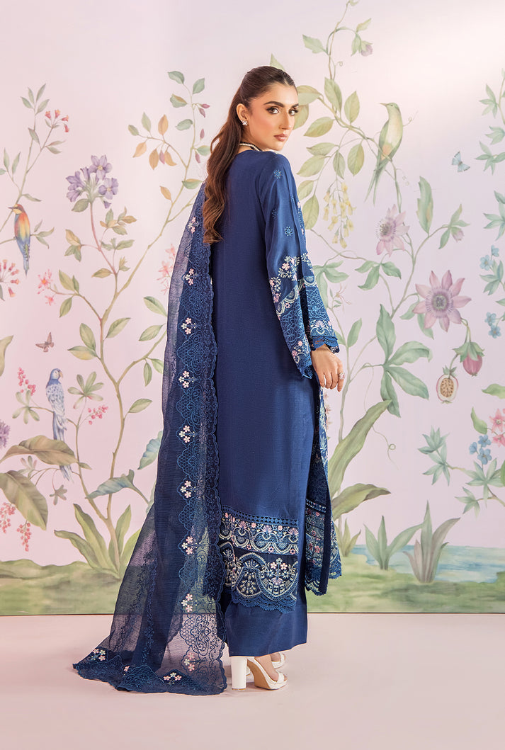 Saad Shaikh | Eid Edit Tropical Silk 26 | ELIZA - Dress - available at Maria Faisal in UK and USA.