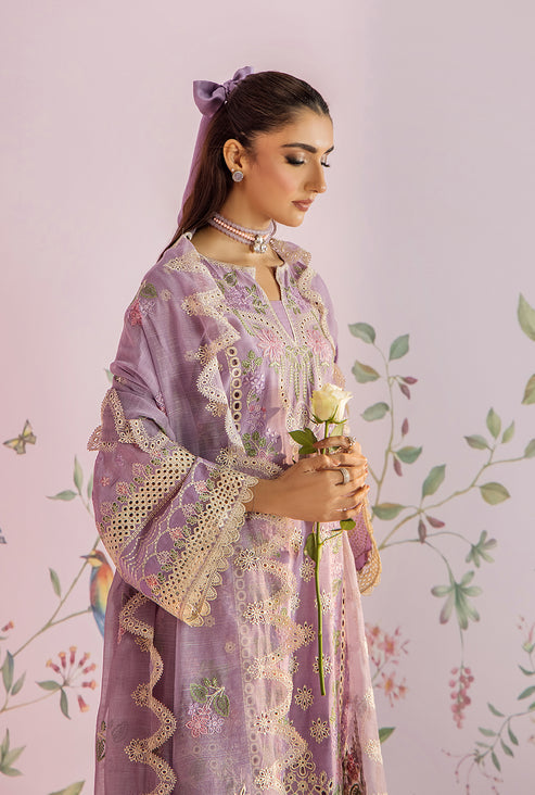 Saad Shaikh | Eid Edit Tropical Silk 26 | ELANORA - Dress - available at Maria Faisal in UK and USA.