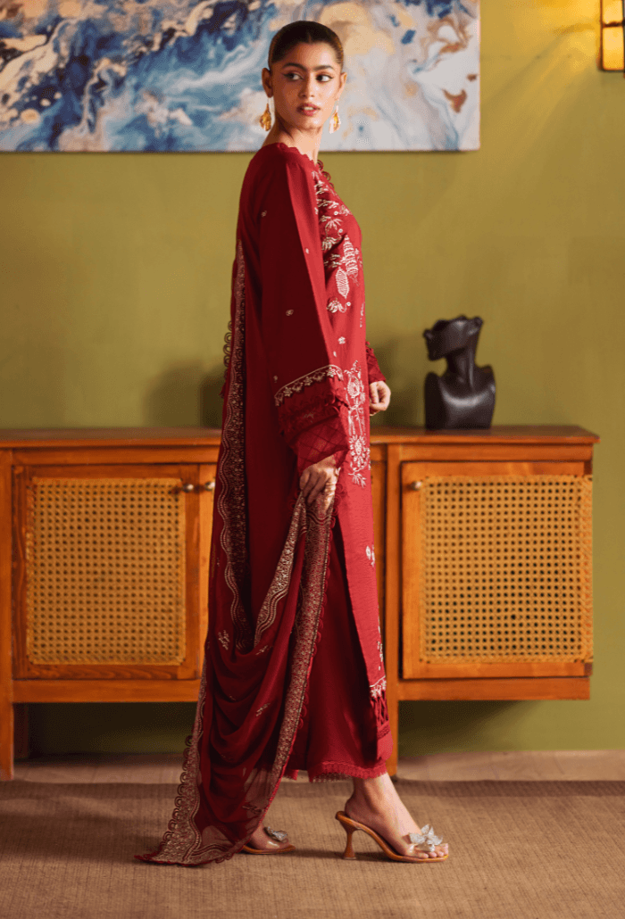 Humdum | Lala Rukh Lawn | Lalarukh - D01 by Maria Faisal - Registered Vendor of : Humdum - type : Ladies Clothes - 100% original wedding dresses