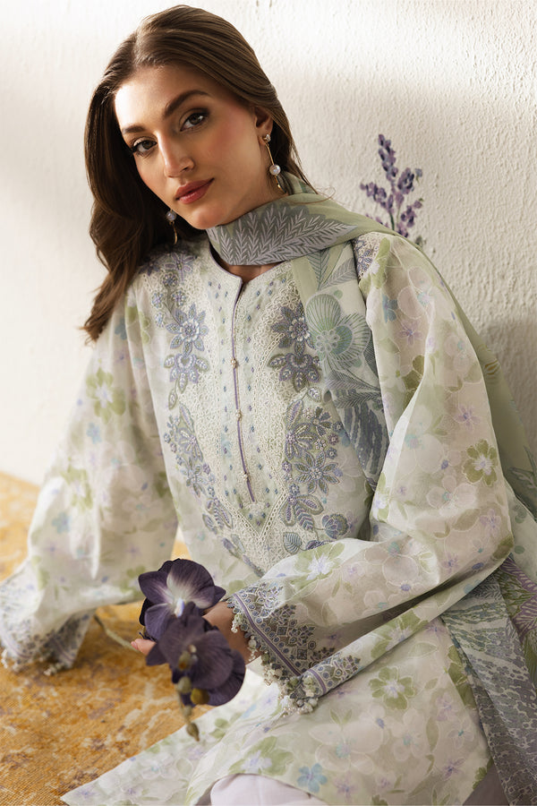 Baroque | Luxury Summer Pret | UF-4425 - Luxury Dress - available at Maria Faisal in UK and USA.