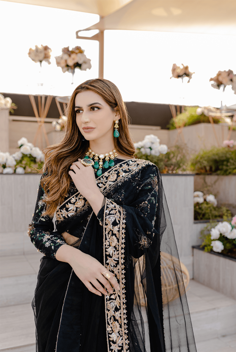 Ayesha and Usman | Celestial Night | Chloe by Maria Faisal - Registered Vendor of : Ayesha and Usman - type : Ladies Clothes - 100% original wedding dresses