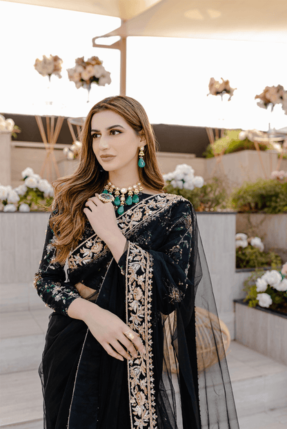 Ayesha and Usman | Celestial Night | Chloe by Maria Faisal - Registered Vendor of : Ayesha and Usman - type : Ladies Clothes - 100% original wedding dresses
