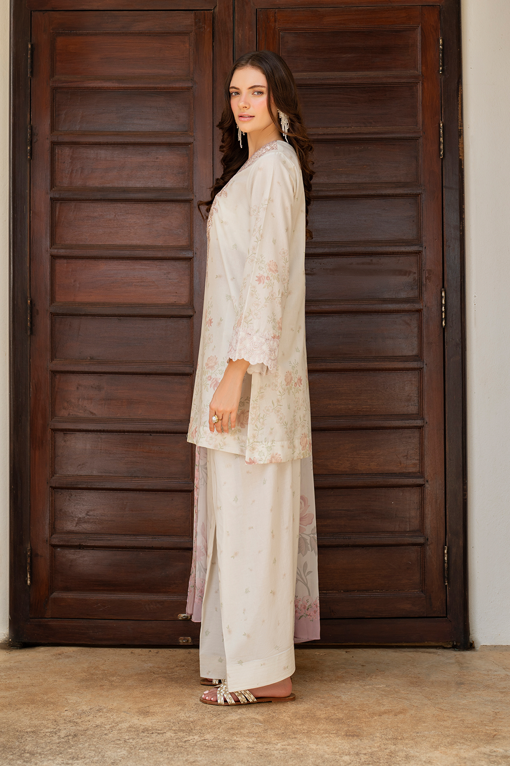 Iznik | lawn 26 | UE-491 - Dress - available at Maria Faisal in UK and USA.