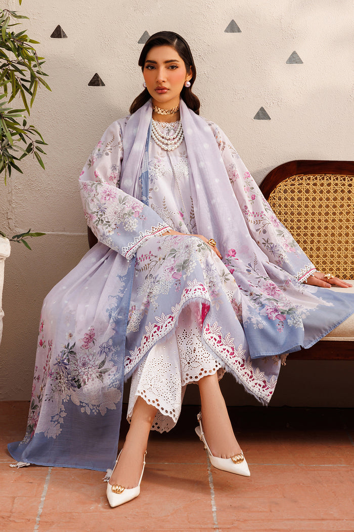 Baroque | Luxury Pret Summer | UF-4395 - Luxury Dress - available at Maria Faisal in UK and USA.