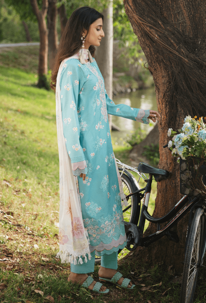 Hum Dum | Summer Breeze 25 | D06 by Maria Faisal - Registered Vendor of : Hum Dum - type : Ladies Clothes - 100% original wedding dresses