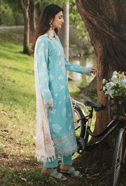 Hum Dum | Summer Breeze 25 | D06 by Maria Faisal - Registered Vendor of : Hum Dum - type : Ladies Clothes - 100% original wedding dresses