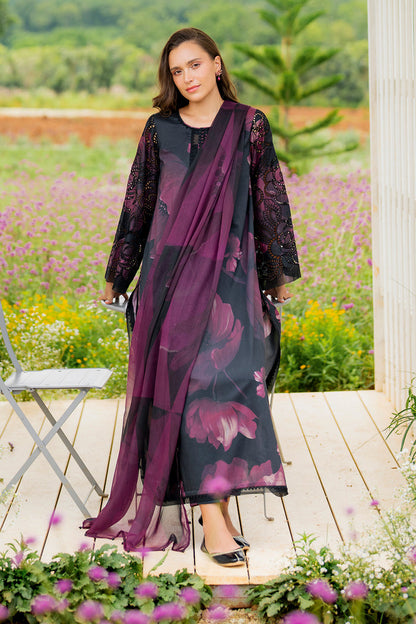 Baroque | Luxury Pret Summer | UF-4214 - Luxury Dress - available at Maria Faisal in UK and USA.