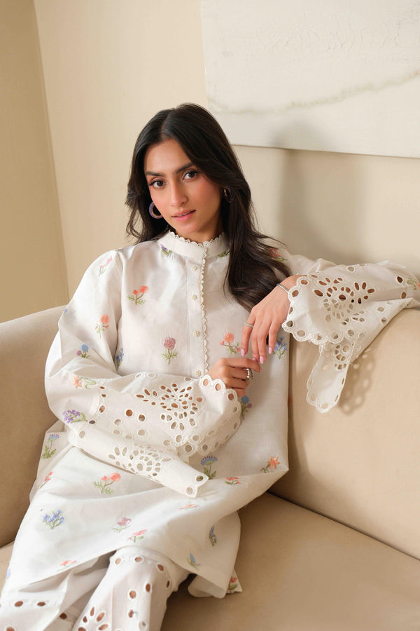 Noor by Saadia Asad | Noor Pret 25 | D7 - Pristine Flora - Ladies Clothes - Maria Faisal