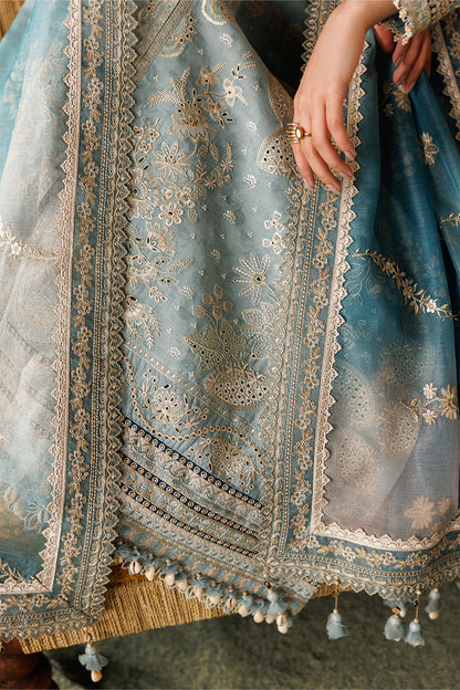 Baroque | Eid Lawn 26 | EL26-D01 - Luxury Dress - available at Maria Faisal in UK and USA.