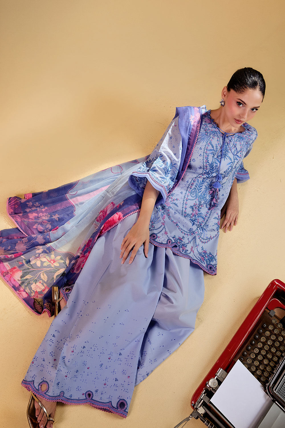 Sobia Nazir | Vital 26 | 3A - Luxury Dress - available at Maria Faisal in UK and USA.