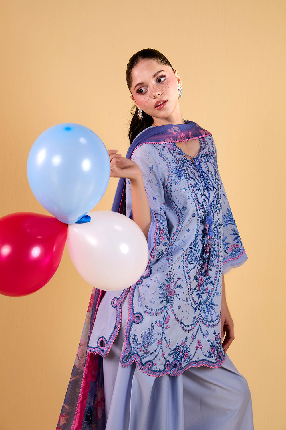 Sobia Nazir | Vital 26 | 3A - Luxury Dress - available at Maria Faisal in UK and USA.