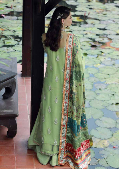 Ezra | Wedding Collection | EW24#04 - Gardenia - Designer Dress with Intricate embroidery and embellishments. Shop elegent wedding dress at Maria Faisal.