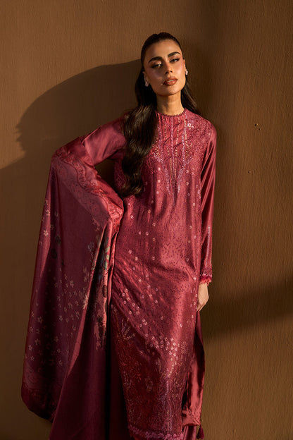 Sobia Nazir | Winter Shawl 25 | Design 3B - Formal Dress - available at Maria Faisal in UK and USA.