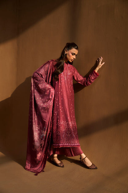 Sobia Nazir | Winter Shawl 25 | Design 3B - Formal Dress - available at Maria Faisal in UK and USA.