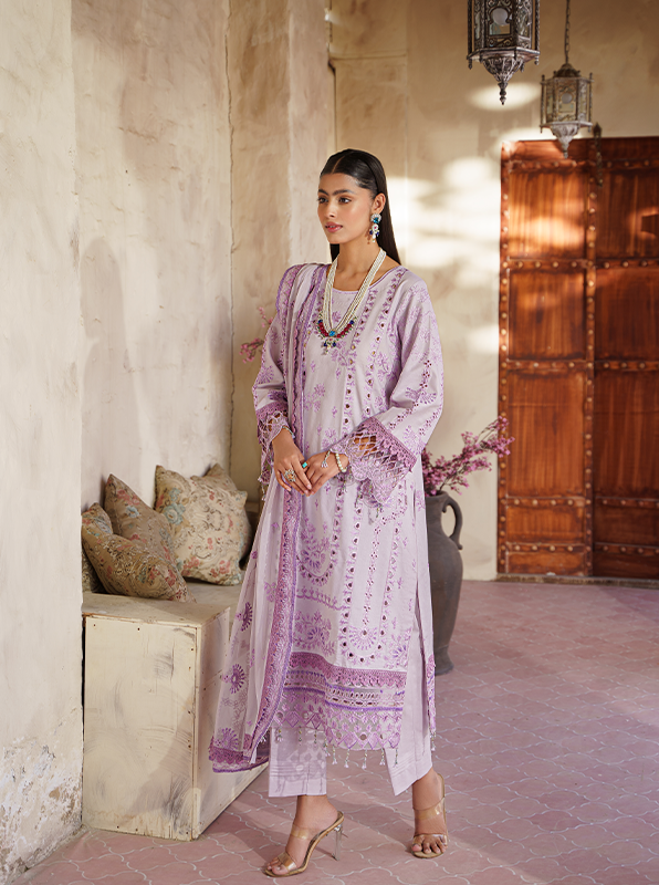 Zebtan | Zeenat Luxury Lawn Eid Collection | ZL 05 - Waniyas