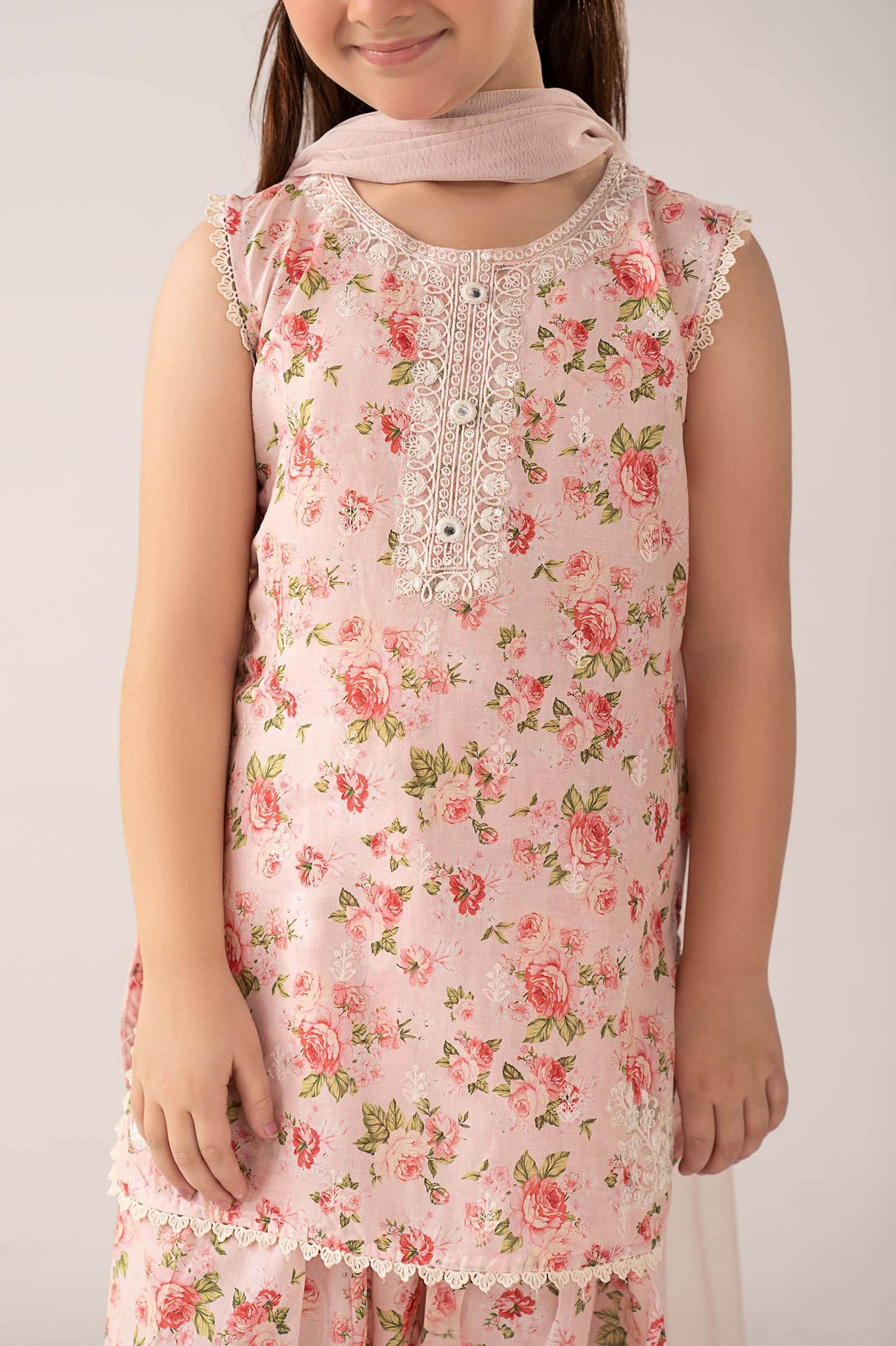 Maria B Kids | Kids Clothing | 3 Pc Printed Lawn Suit
