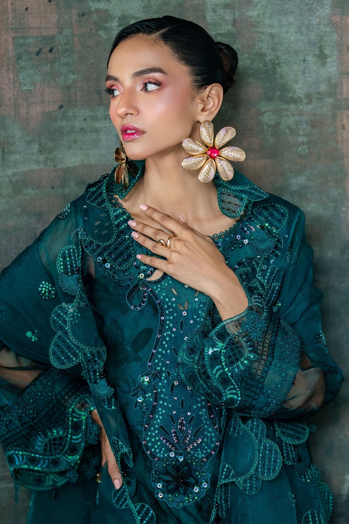 Nureh | Ballerina Formals | NU2-152 - Wedding Dress - Maria Faisal