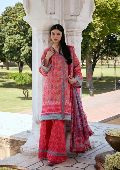 Kahf Premium | Prints Collection 26 | KPS-3A TABEER - Luxury Dress - available at Maria Faisal in UK and USA.