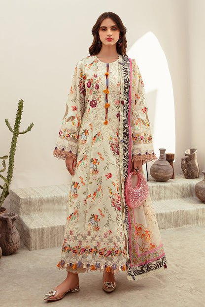 AJR Couture | Alif Affordable Lawn 24 | GARDIAN - Designer Dress with Intricate embroidery and embellishments. Shop elegent wedding dress at Maria Faisal.