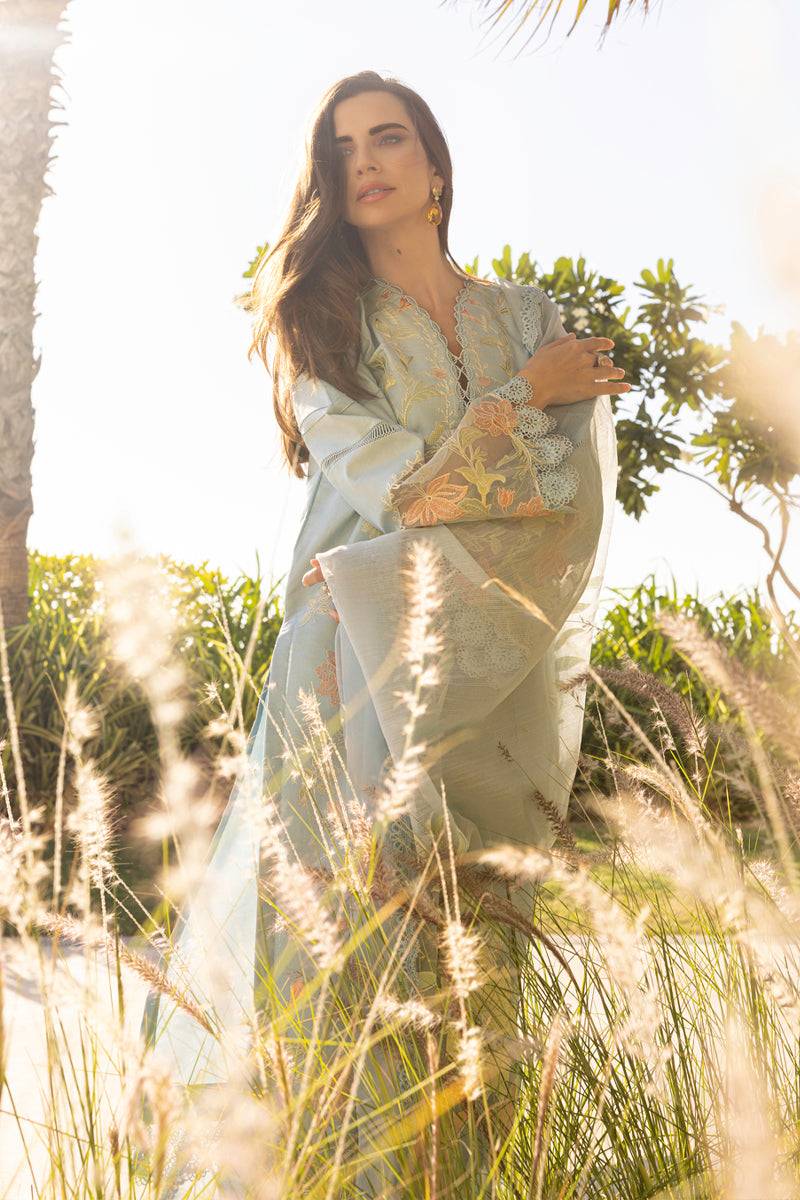 Rangrasiya | Carnation Summer Edit 25 | Ocean by Maria Faisal - Registered Vendor of : Rangrasiya - type : Ladies Clothes - 100% original wedding dresses