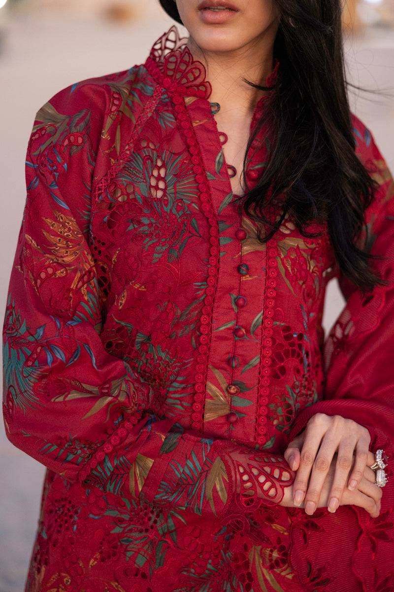 Rangrasiya | Carnation Summer Edit 25 | Scarlet by Maria Faisal - Registered Vendor of : Rangrasiya - type : Ladies Clothes - 100% original wedding dresses