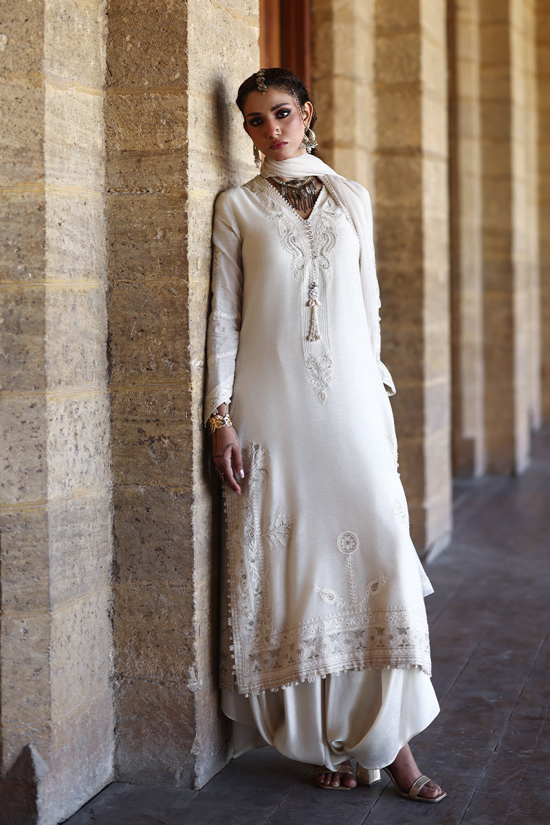 Wardha Saleem | Aari Collection 26 | Mehrunisa - Formal Dress - available at Maria Faisal in UK and USA.
