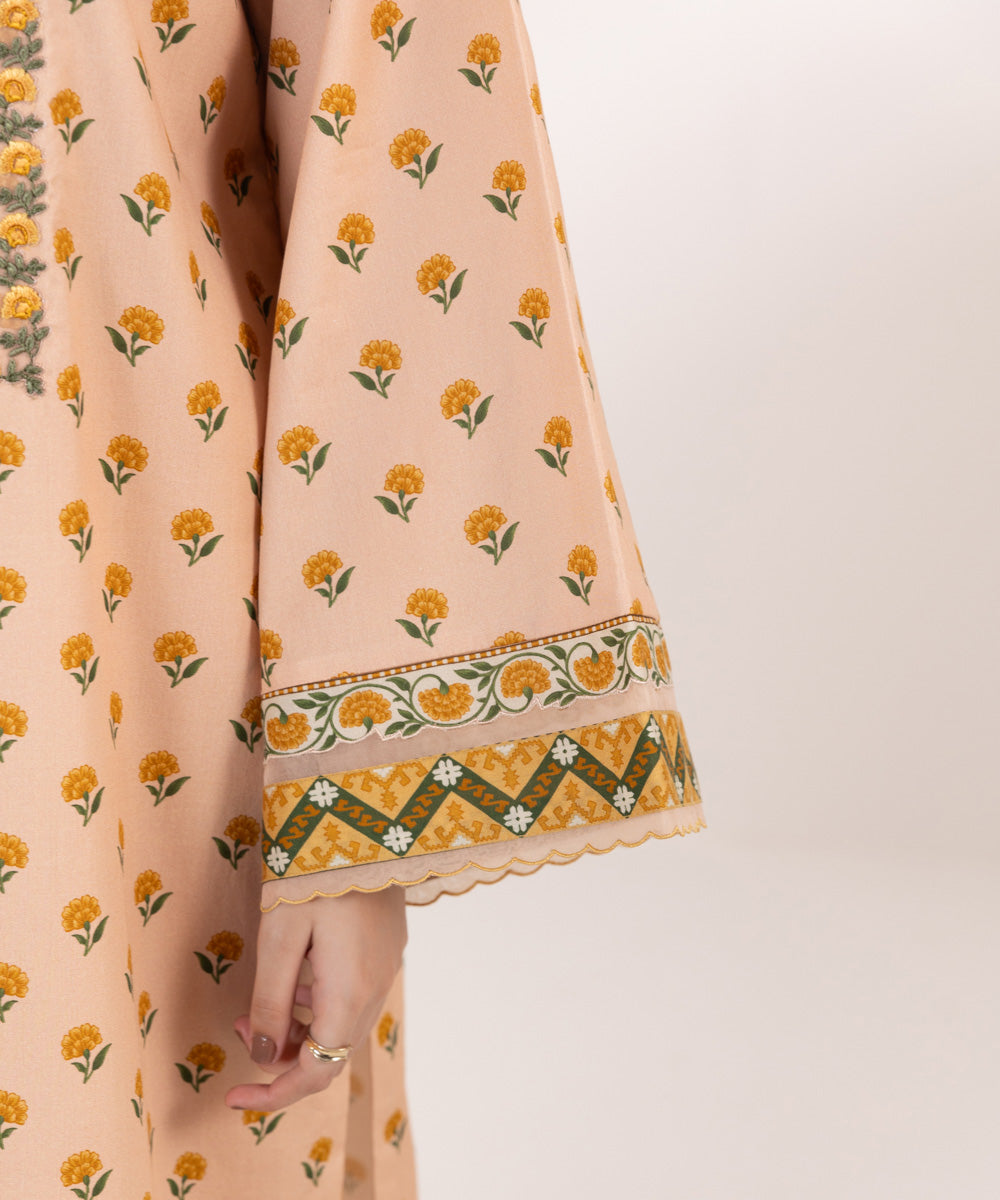 Sapphire | Intermix 2024 | Cambric Suit S-06 - Designer Dress with Intricate embroidery and embellishments. Shop elegent wedding dress at Maria Faisal.