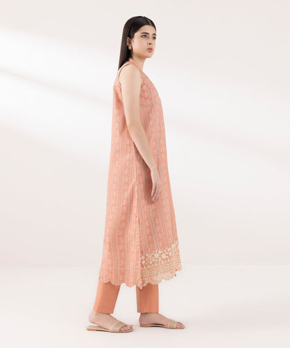 Sapphire | Intermix 2024 | Cambric Suit S-39 - Designer Dress with Intricate embroidery and embellishments. Shop elegent wedding dress at Maria Faisal.