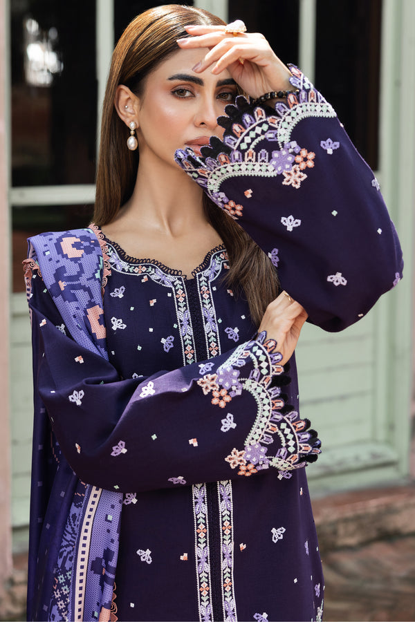 Farasha | Eminence Khaddar 25 | Dewsay - Casual Dress - available at Maria Faisal in UK and USA.