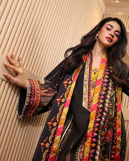 Mushq | Nirvana Anmol Edit | Star off Duty - Luxury Dress - available at Maria Faisal in UK and USA.