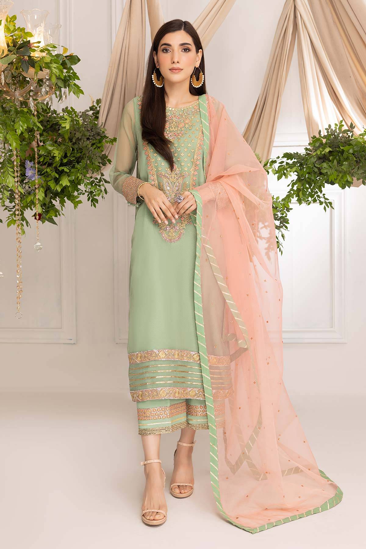 Charizma | Festive Pret | CMA23-14 by Maria Faisal - Registered Vendor of : Charizma - type : Ladies Clothes - 100% original wedding dresses