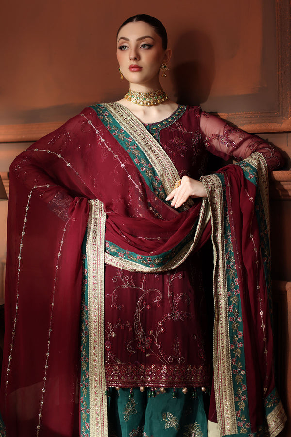 Nureh | Alfaaz Formals | NL-90 - Formal Dress - available at Maria Faisal in UK and USA.