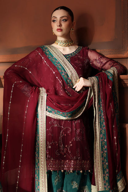 Nureh | Alfaaz Formals | NL-90 - Formal Dress - available at Maria Faisal in UK and USA.