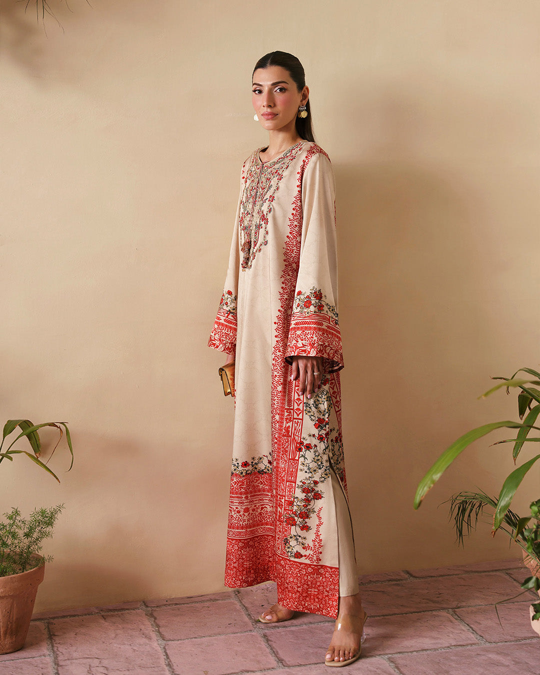 Faiza Saqlain | Serina Luxe | Sibah - Formal Dress - available at Maria Faisal in UK and USA.