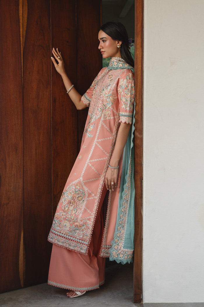 Ayzel | Whisper 26 | DOVE - Luxury Dress - available at Maria Faisal in UK and USA.