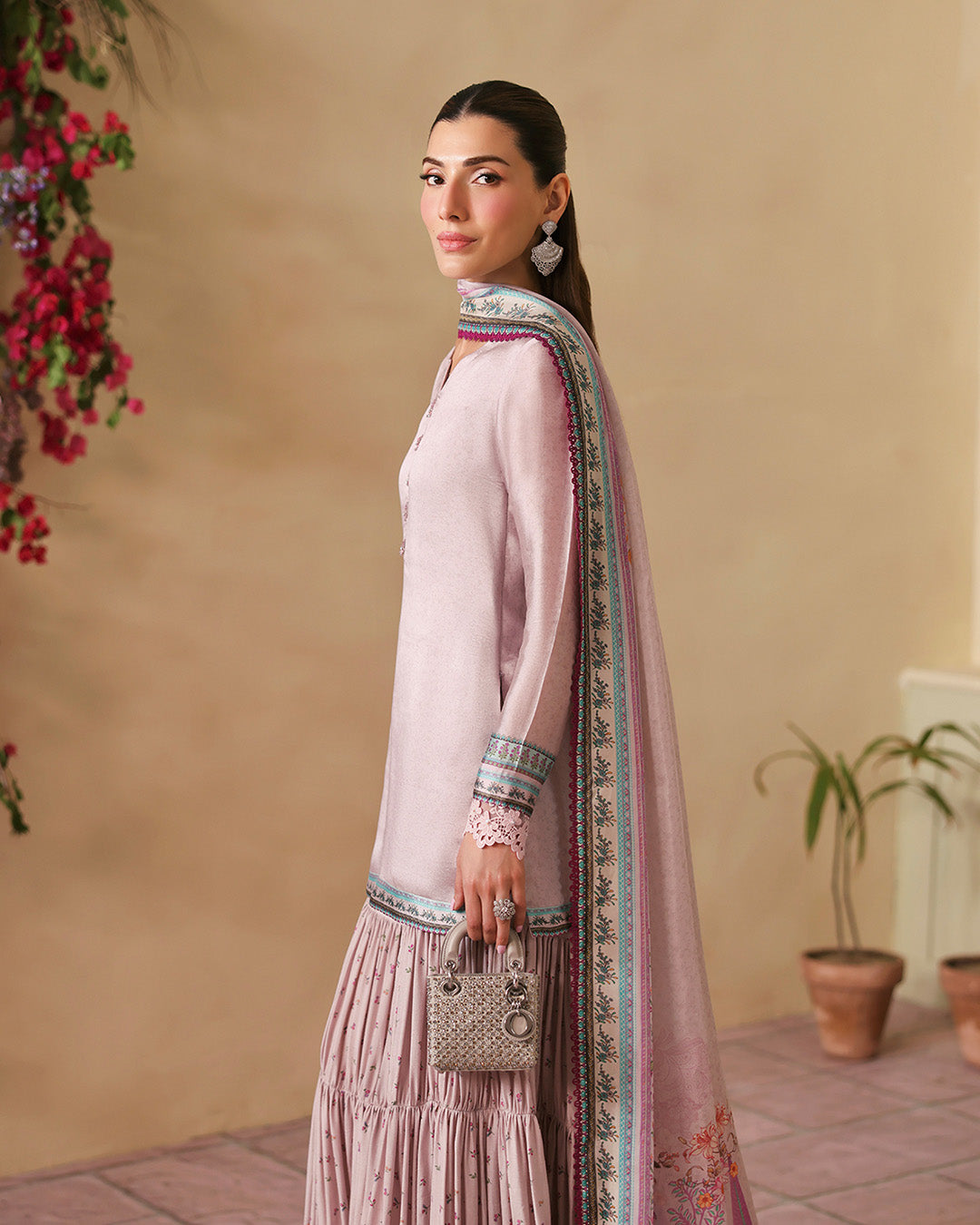 Faiza Saqlain | Serina Luxe | Janine - Formal Dress - available at Maria Faisal in UK and USA.