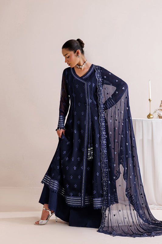 Farasha | Chiffon Threads 26 | Night Prism - Formal Dress - available at Maria Faisal in UK and USA.
