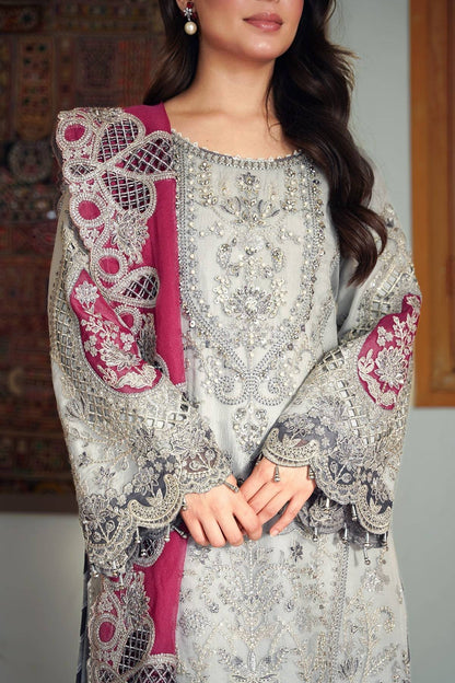 Imrozia Premium | Meeras Luxury Eid 25 | I-228 ZAREEN by Maria Faisal - Registered Vendor of : Imrozia Premium - type : Ladies Clothes - 100% original wedding dresses