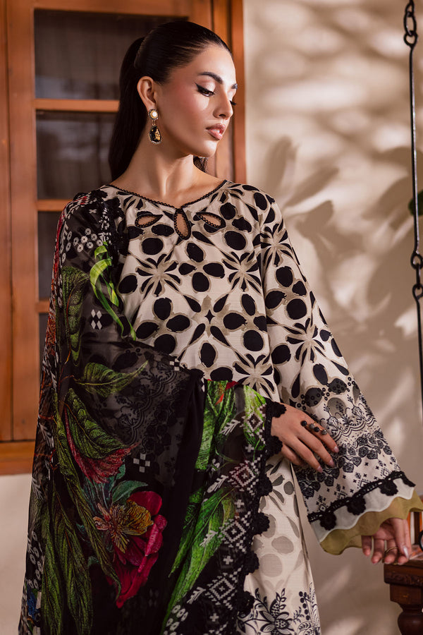 Nureh | Signature Printed Linen | SP-166 - Ladies Clothes - Maria Faisal