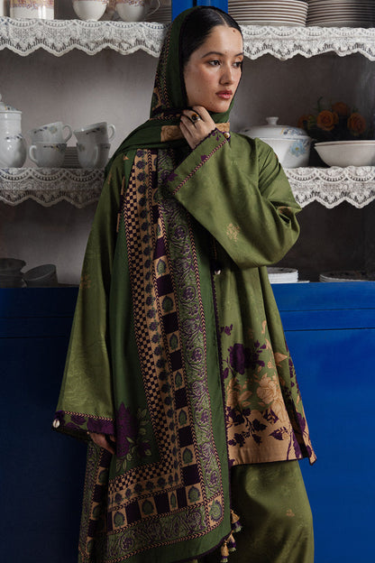 Zara ShahJahan | Coco Prints Winter 26 | Iris-8B - Luxury Dress - available at Maria Faisal in UK and USA.