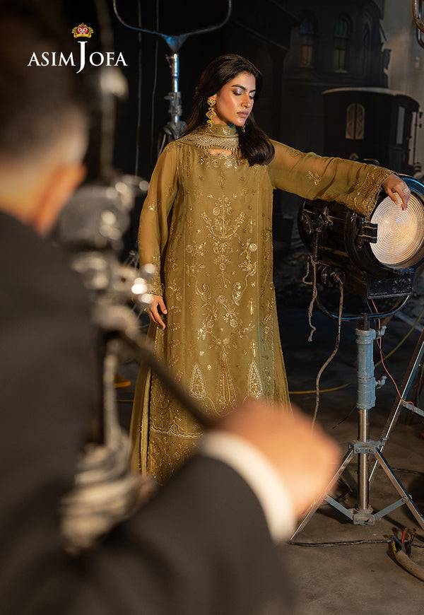 Asim Jofa | Festive Collection 25 | AJLF-15 by Maria Faisal - Registered Vendor of : Asim Jofa - type : Ladies Clothes - 100% original wedding dresses