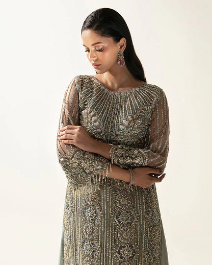 Mushq | Fleur Luxury Formals | Meline - Formal Dress - available at Maria Faisal in UK and USA.