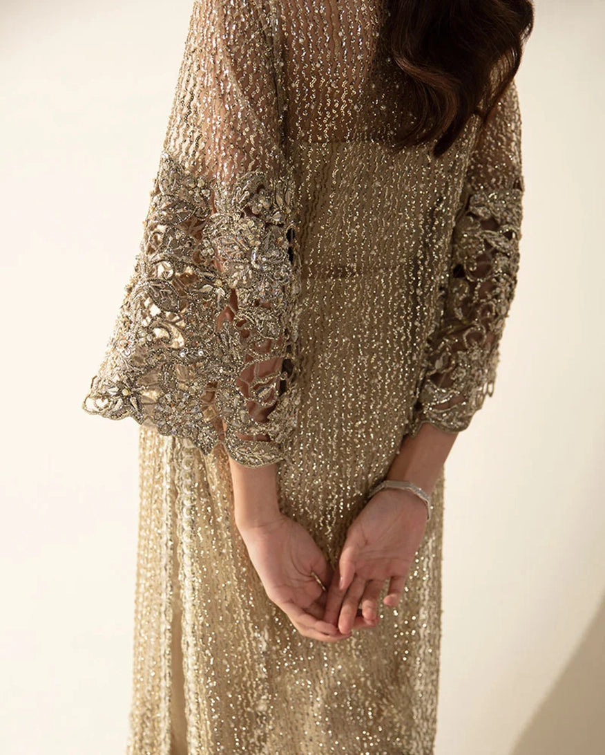 Mushq | Fleur Luxury Formals | Eve - Formal Dress - available at Maria Faisal in UK and USA.