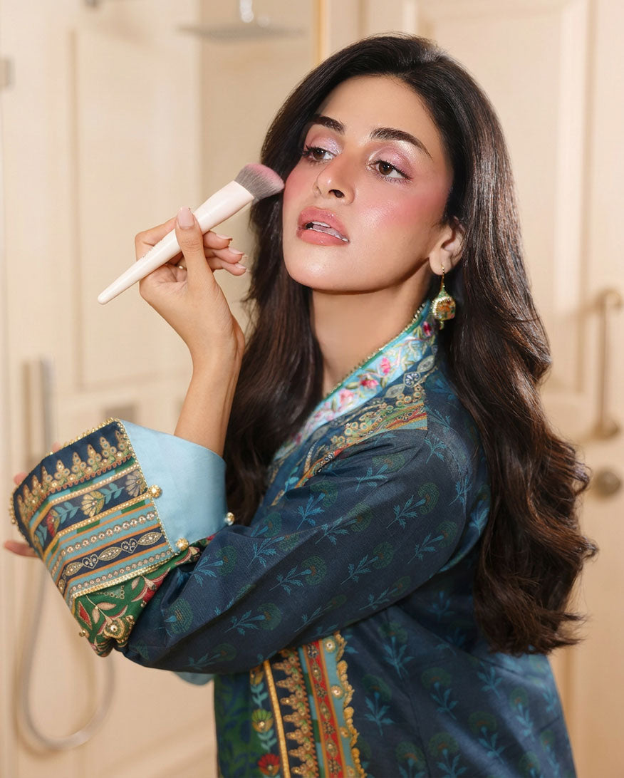 Mushq | Nirvana Anmol Edit | Scene Stealer - Luxury Dress - available at Maria Faisal in UK and USA.