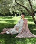 Republic Womenswear | Aylin Summer Lawn 24 | Meleze (D4-B) - Designer Dress with Intricate embroidery and embellishments. Shop elegent wedding dress at Maria Faisal.