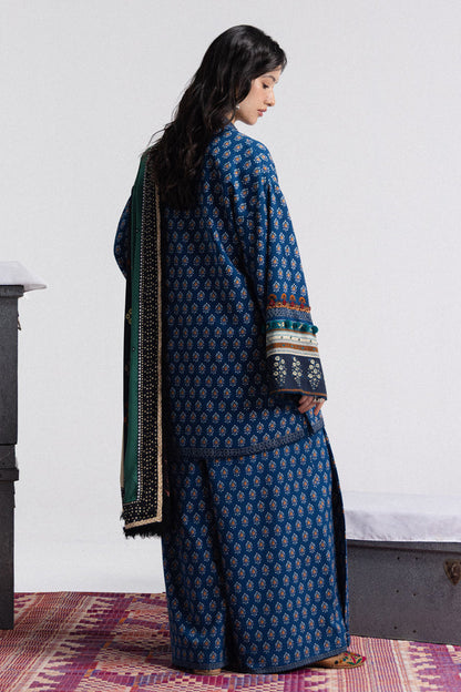 Zara ShahJahan | Coco Prints Winter 26 | Anika-3A - Luxury Dress - available at Maria Faisal in UK and USA.