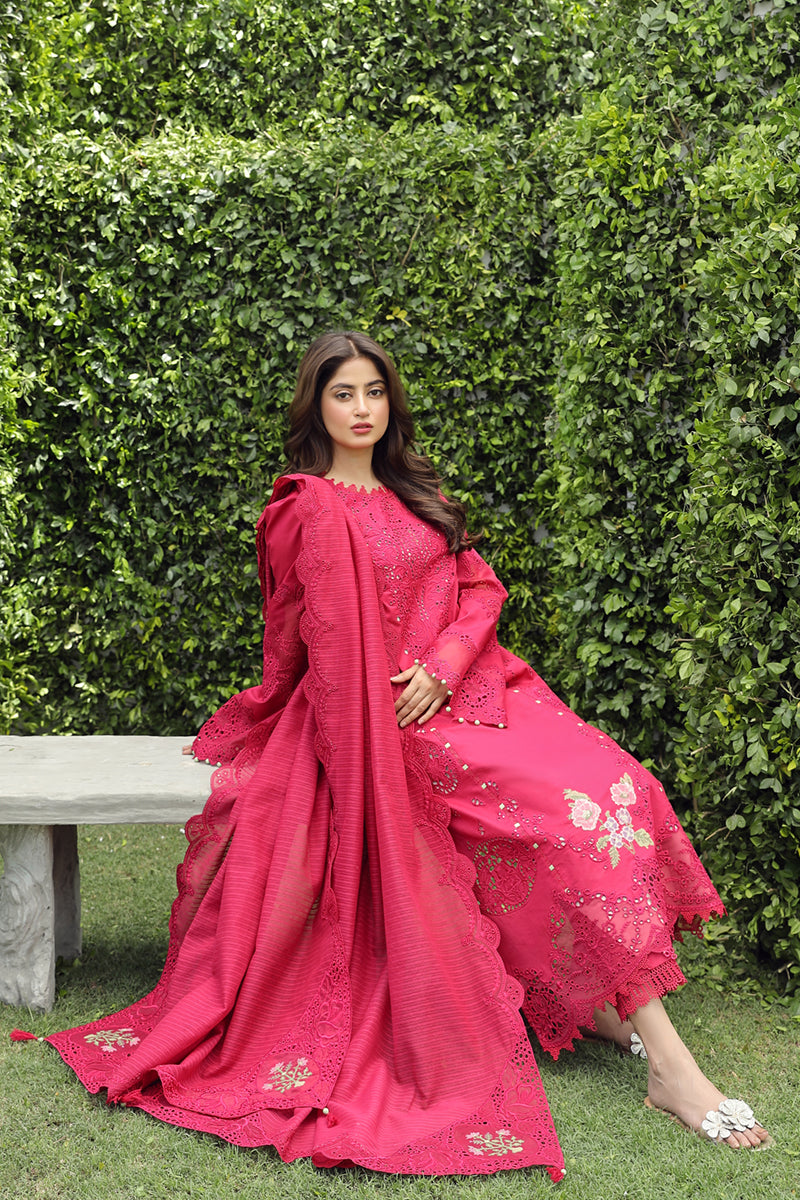 Qalamkar | Festive Lawn 2024 | PS-06 MALIHA - Waniyas