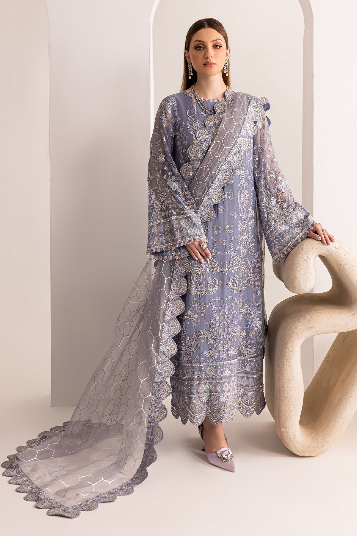 Nureh | Fancy Formals | NP-518 - Ladies Clothes - Maria Faisal