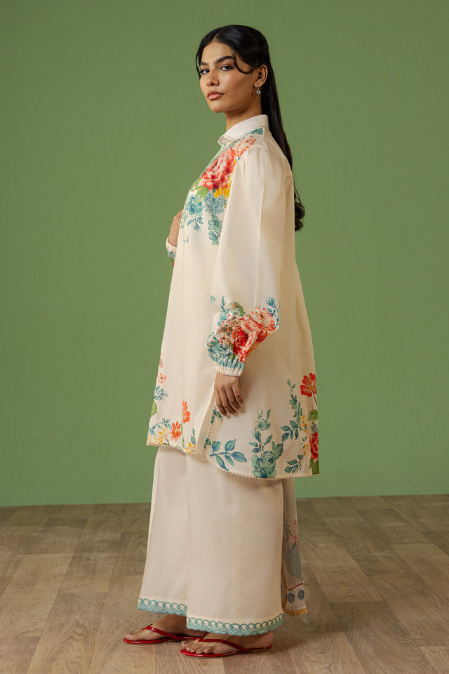 Zara Shahjahan | Coco Prints 26 | Celene-4A - Casual Dress - available at Maria Faisal in UK and USA.
