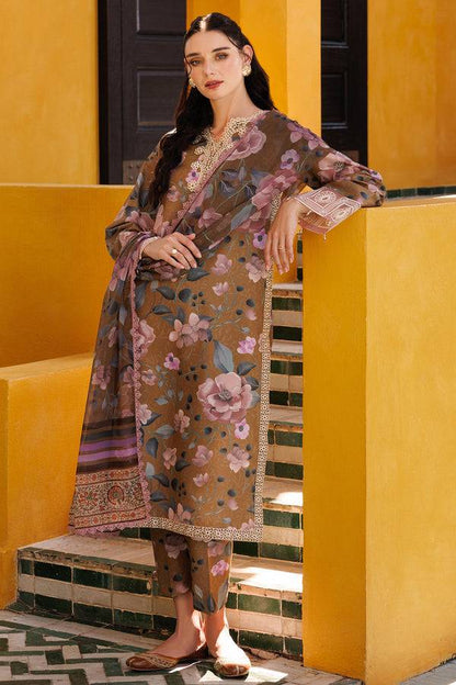 Farasha | Printed Essentials | Fawn Bliss by Maria Faisal - Registered Vendor of : Farasha - type : Ladies Clothes - 100% original wedding dresses